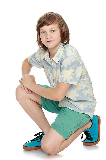 istock handsome young man in shorts 542000052