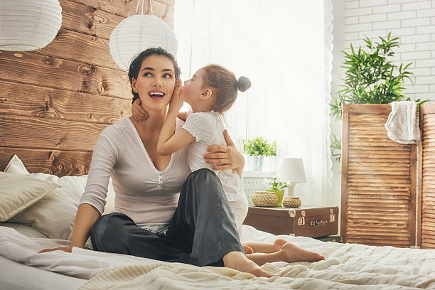 Happy loving family.