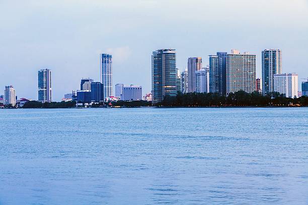 istock Cityscape, skyscraper and skyline building in George Town, Penang 542002296