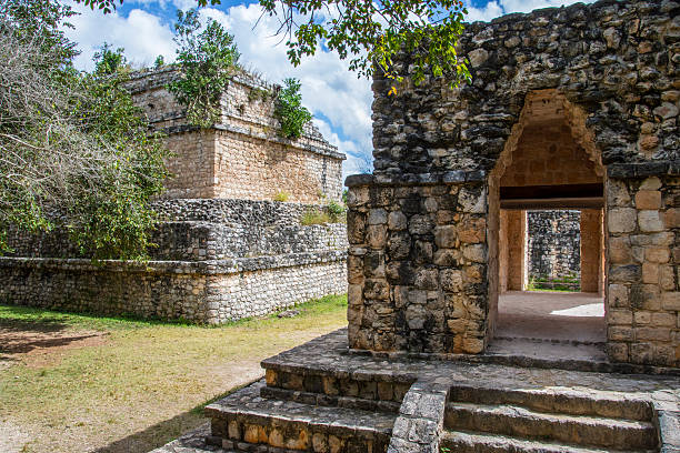 istock Ancient Mayan site of Ek Balam 542003002
