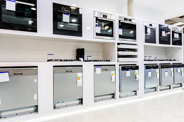 istock Home appliance in the store 542003618