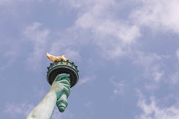 istock Lady Liberty's Arm and Torch 542005842