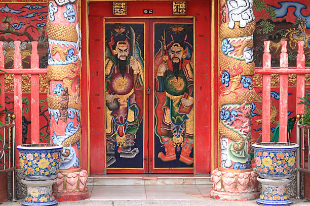 istock chinese temple door 542007056