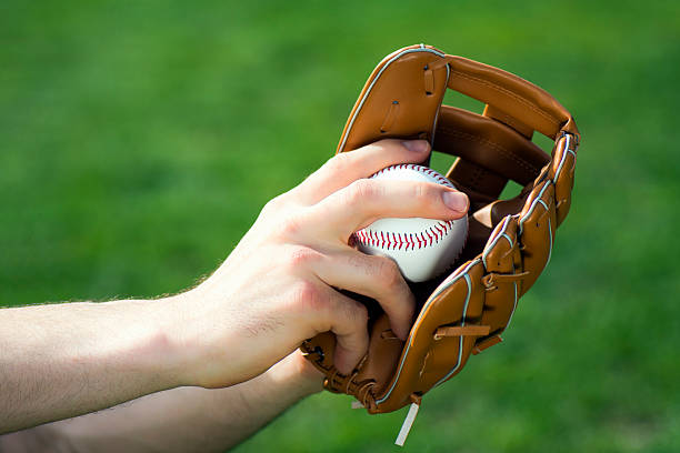istock baseball glove and ball 542009966