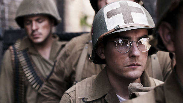istock Portrait of World War ll solider. 542010002