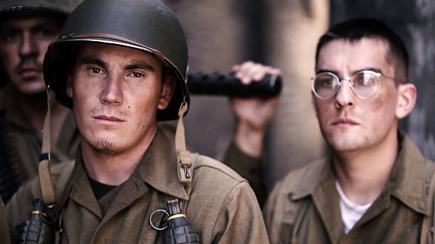 istock Portrait of World War ll solider. 542010434