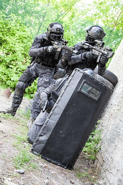 istock Spec ops police officer SWAT 542012340