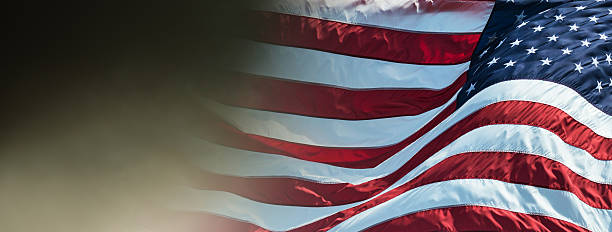 istock us national flag waving on the wind 542066008