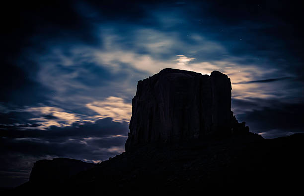 istock Butte of Monument Valley, Utah at Twilight 542066340