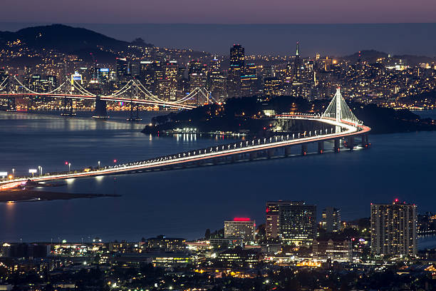 istock Night over San Francisco, as seen from Berkeley Hills 542068172