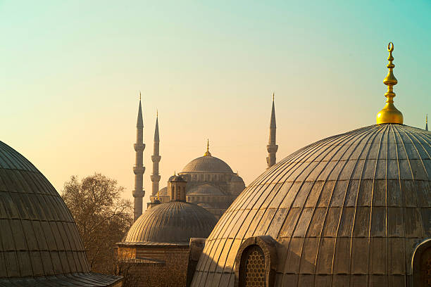 istock the Blue Mosque looking from Hagia Sophia 542074674