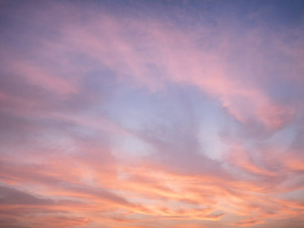 istock Fiery orange sunset sky and clouds background. 542075060