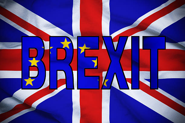 istock Brexit Voting Illustrated by UK and EU Flags 542075912