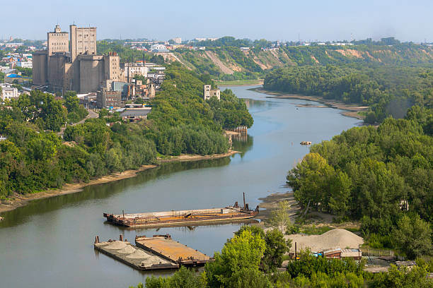 Backwater in Barnaul