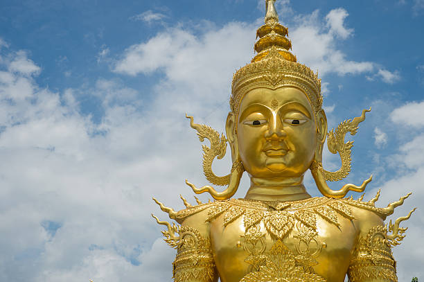 istock Golden statue of buddha 542079554