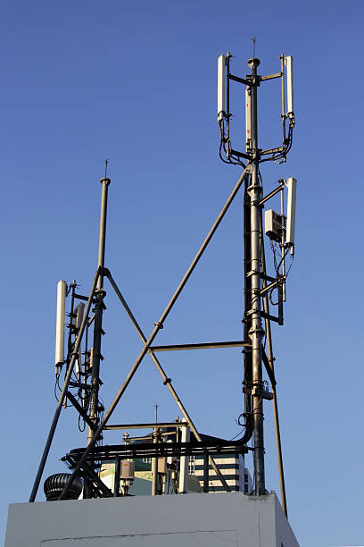 istock 4G Cell site radio tower or mobile phone base station 542080070