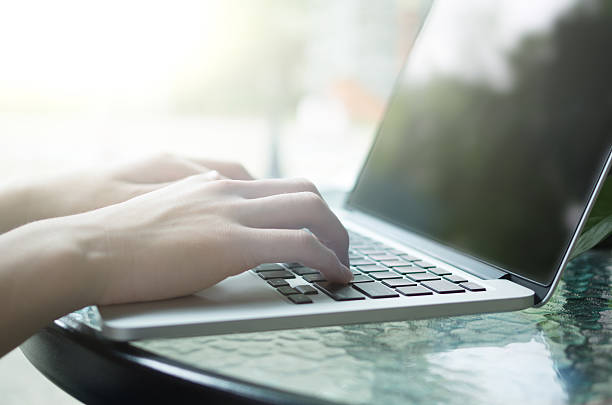 istock Businessman working with computer outdoors 542083816