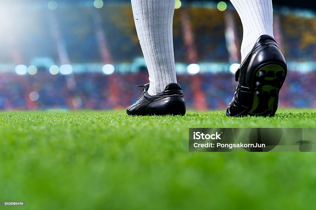 listo para jugar partido de fútbol - Foto de stock de Fútbol libre de derechos