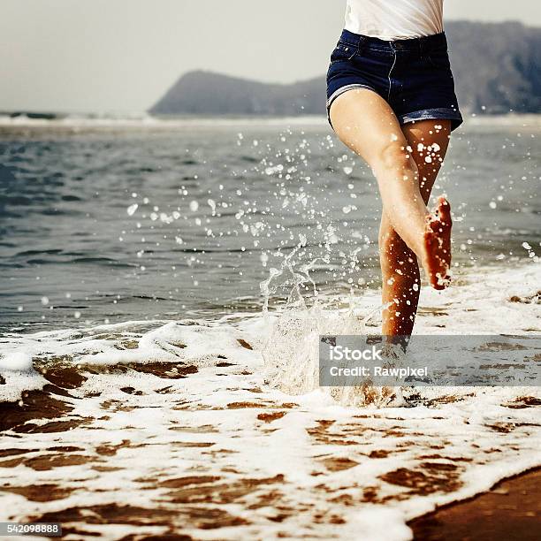 Beach Summer Holiday Vacation Traveling Relaxation Concept Stock Photo - Download Image Now