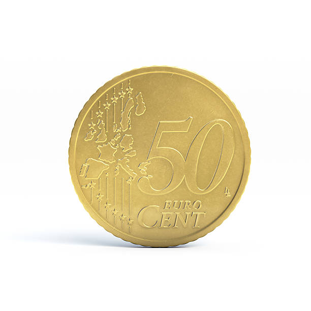 istock Fifty cents euro coin 542100984
