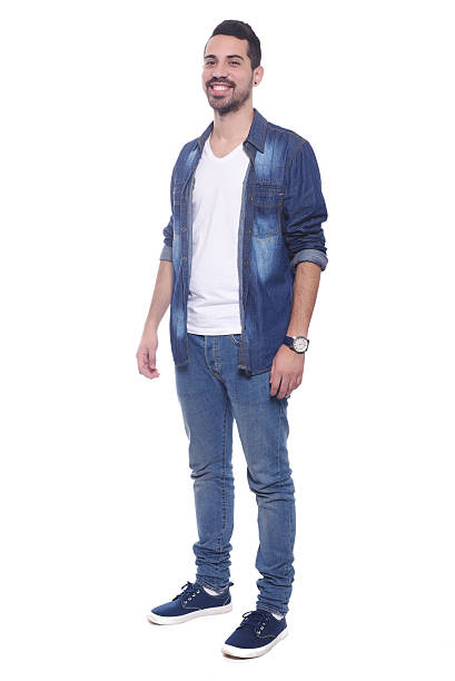 istock Full length of a young latin man. 542101030