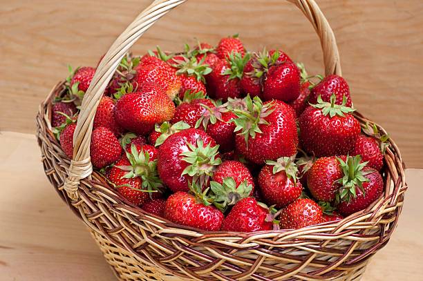 istock Strawberries in the basket. 542102474