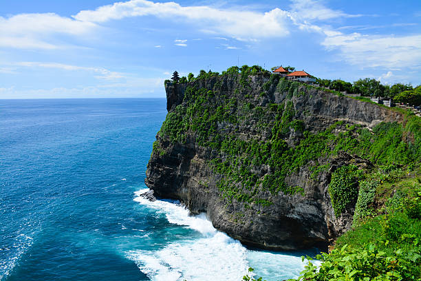 uluwatu in bali - fotografia de stock