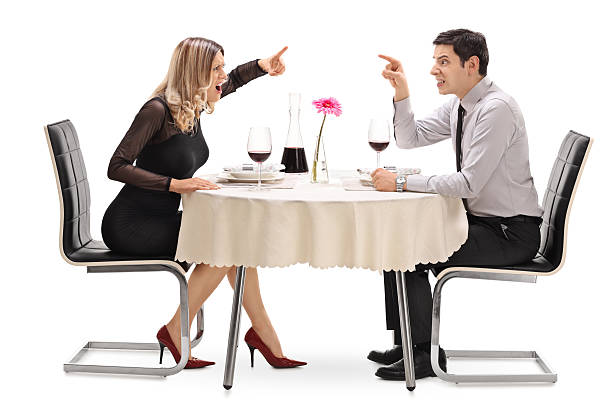 istock Angry couple arguing with each other 542106310