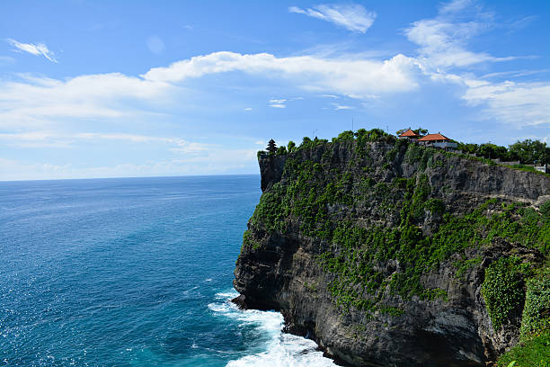 uluwatu in bali - fotografia de stock