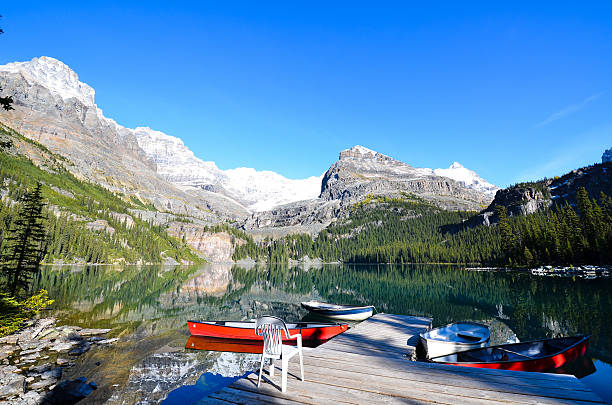 istock Autumn Scenery of Lake O'Hara, Yoho, Canadian Rockies 542110708