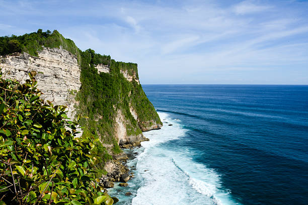 uluwatu in bali - fotografia de stock