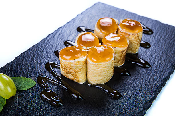 istock Sweet sushi. Restaurant food concept. 542112896