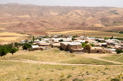 A Kurdish village stepping up the mountainside