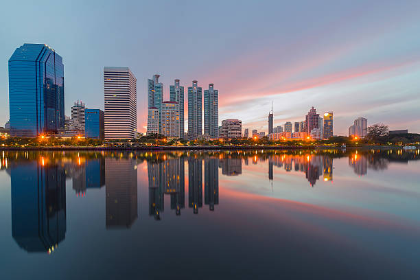 istock Bangkok city at the sunrise. 542172842