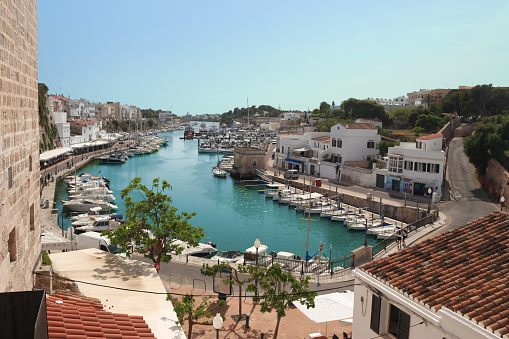 Beautiful marina in Ciutadella - Menorcan island west side city