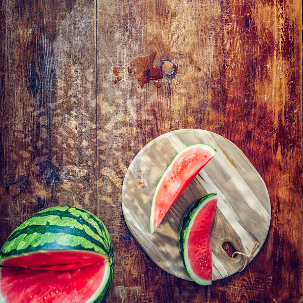 istock Slices of fresh juicy watermelon 542174482