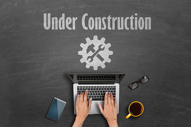 under 공사장 컨셉입니다 - web page www construction internet 뉴스 사진 이미지