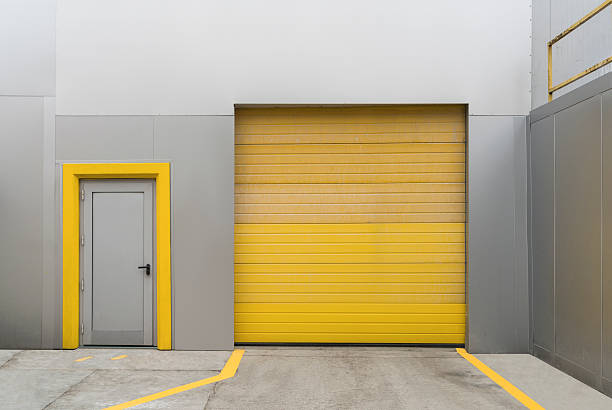 istock Entrance of warehouse 542176002