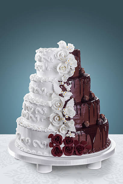 Luxury Wedding Cake stock photo