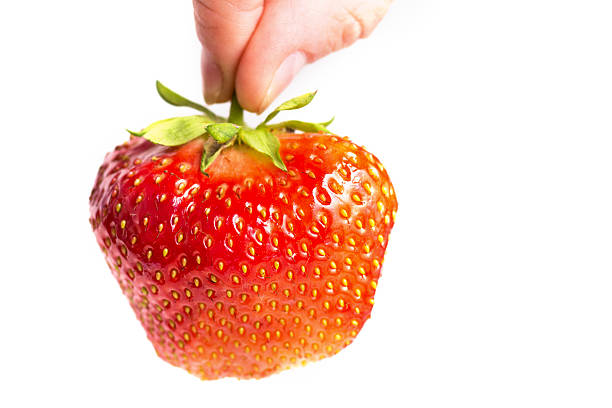 istock Strawberry in woman's hand 542180952