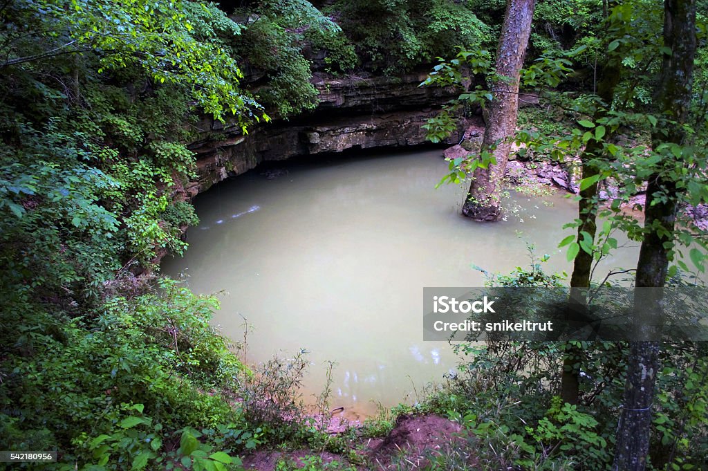 River Styx Spring at Mammoth Cave, Kentucky Mammoth Cave National Park Stock Photo