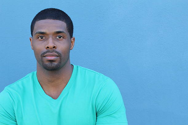 istock Young attractive African man with copy space 542183766