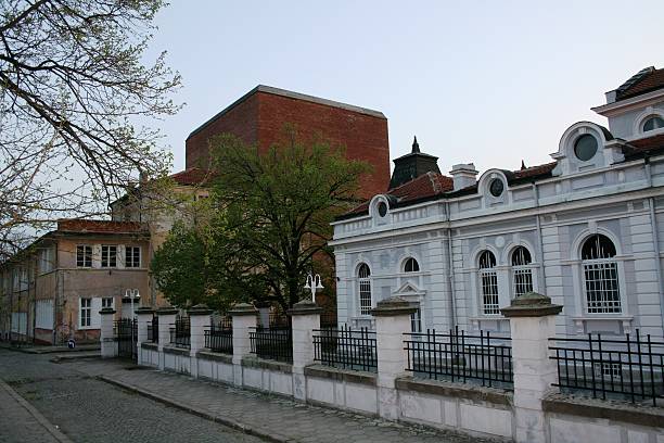istock Chirpan, Bulgaria, Old and New Buildings 542184224
