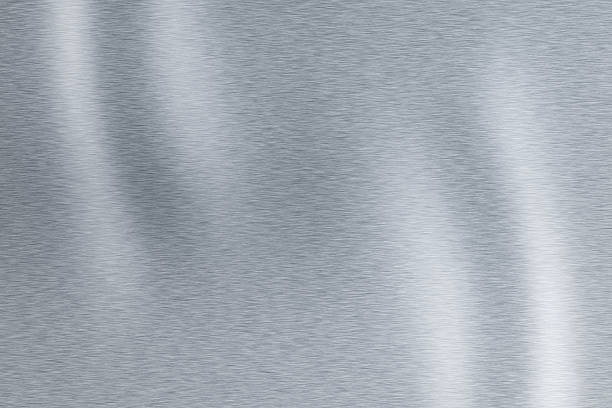 istock Metal texture with some added highlights and reflections 542185636