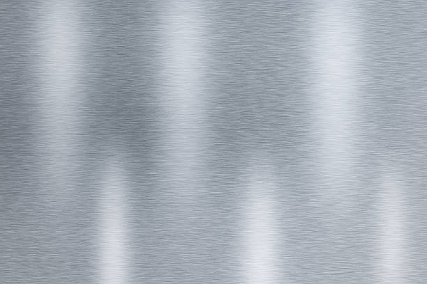 istock Metal texture with some added highlights and reflections 542186770