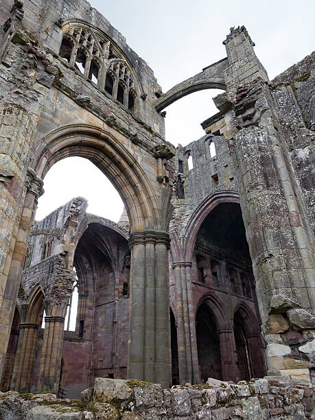 istock Melrose Abbey, Scotland 542188996