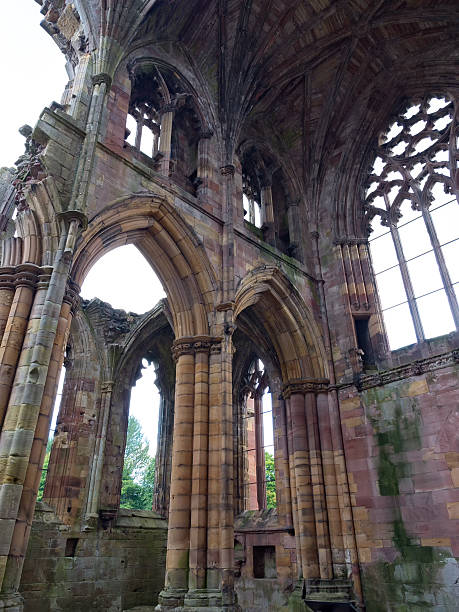 istock Melrose Abbey, Scotland 542189040