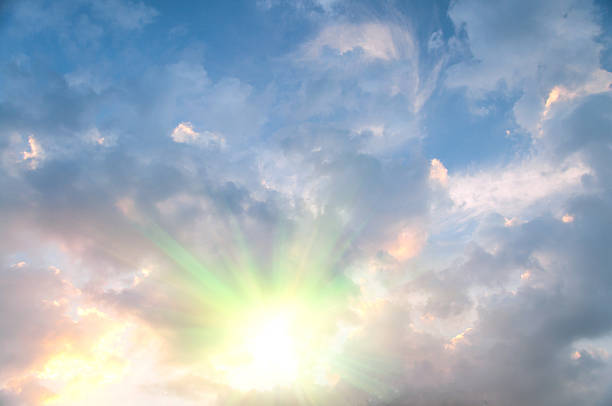 istock Abstract background of blue sky and clouds 542192152
