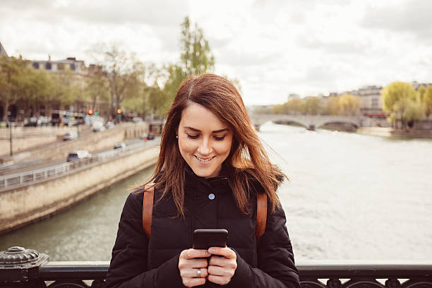 istock Woman on a vacation in Paris 542193554