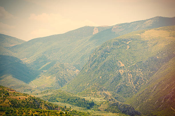 photo of the beautiful mountains in Greece
